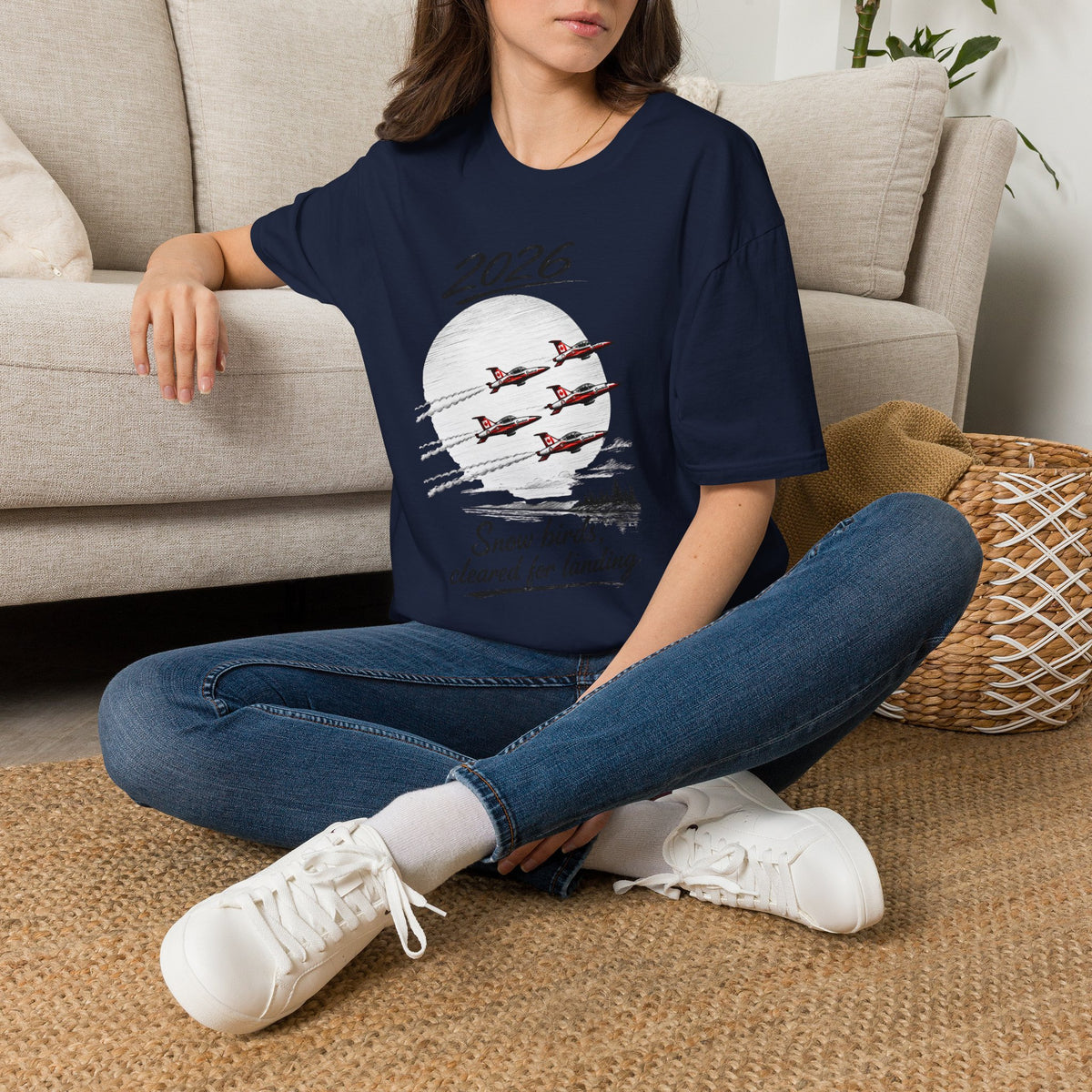 2026 Snowbirds Airshow T-Shirt — “Snowbirds, cleared for landing”