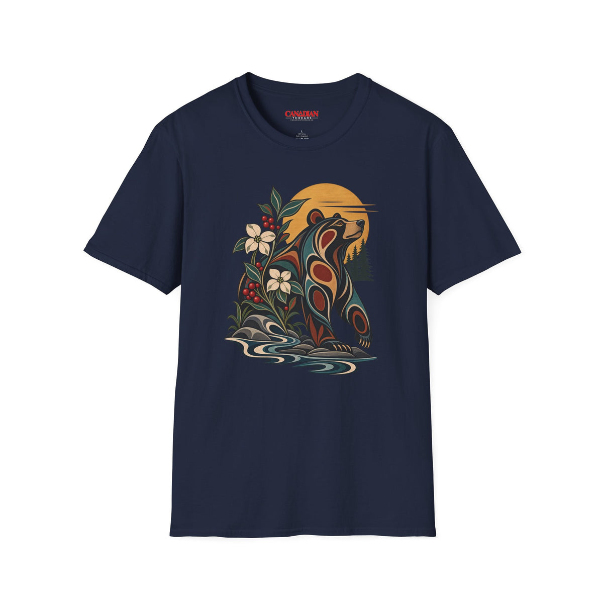 Canadian Aboriginal Bear Art T-Shirt