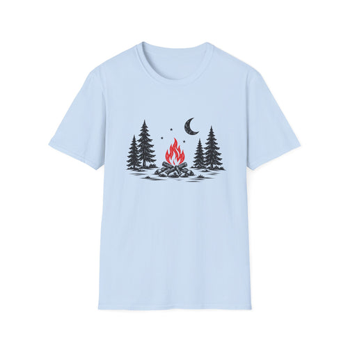 Campfire T-Shirt Outdoor Camping Tee