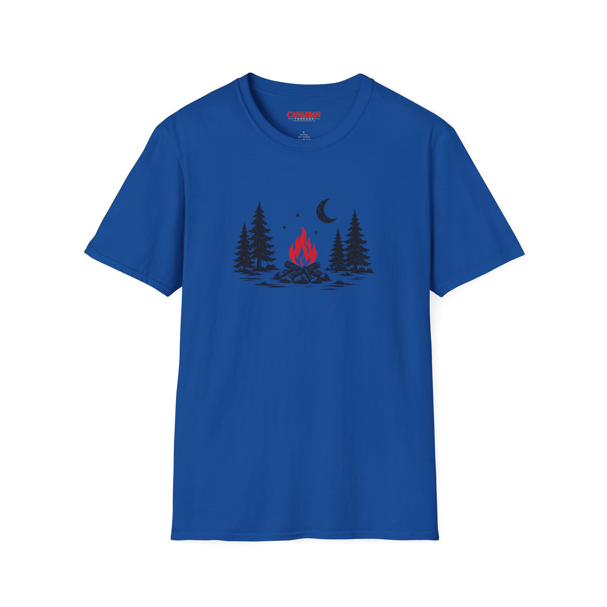 Campfire T-Shirt Outdoor Camping Tee