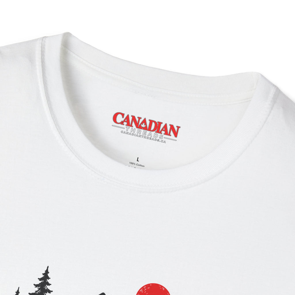 Mountain Lake Scenic Camping Tee