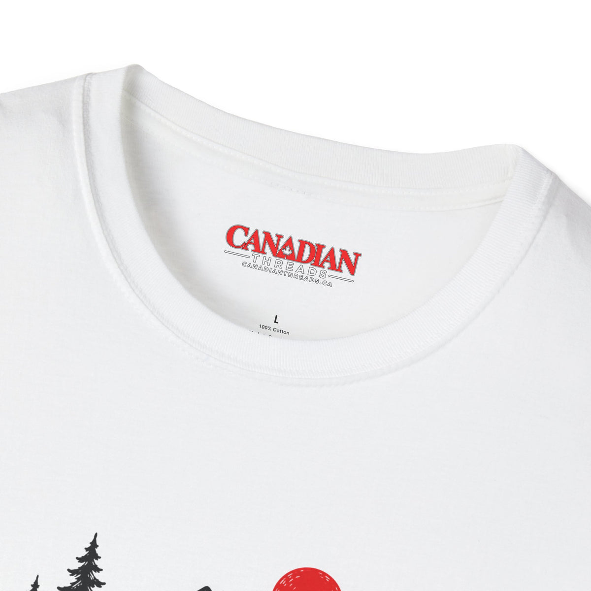 Mountain Lake Scenic Camping Tee