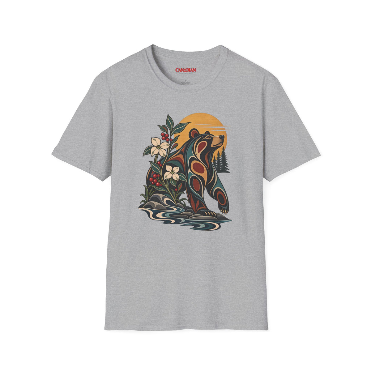 Canadian Aboriginal Bear Art T-Shirt