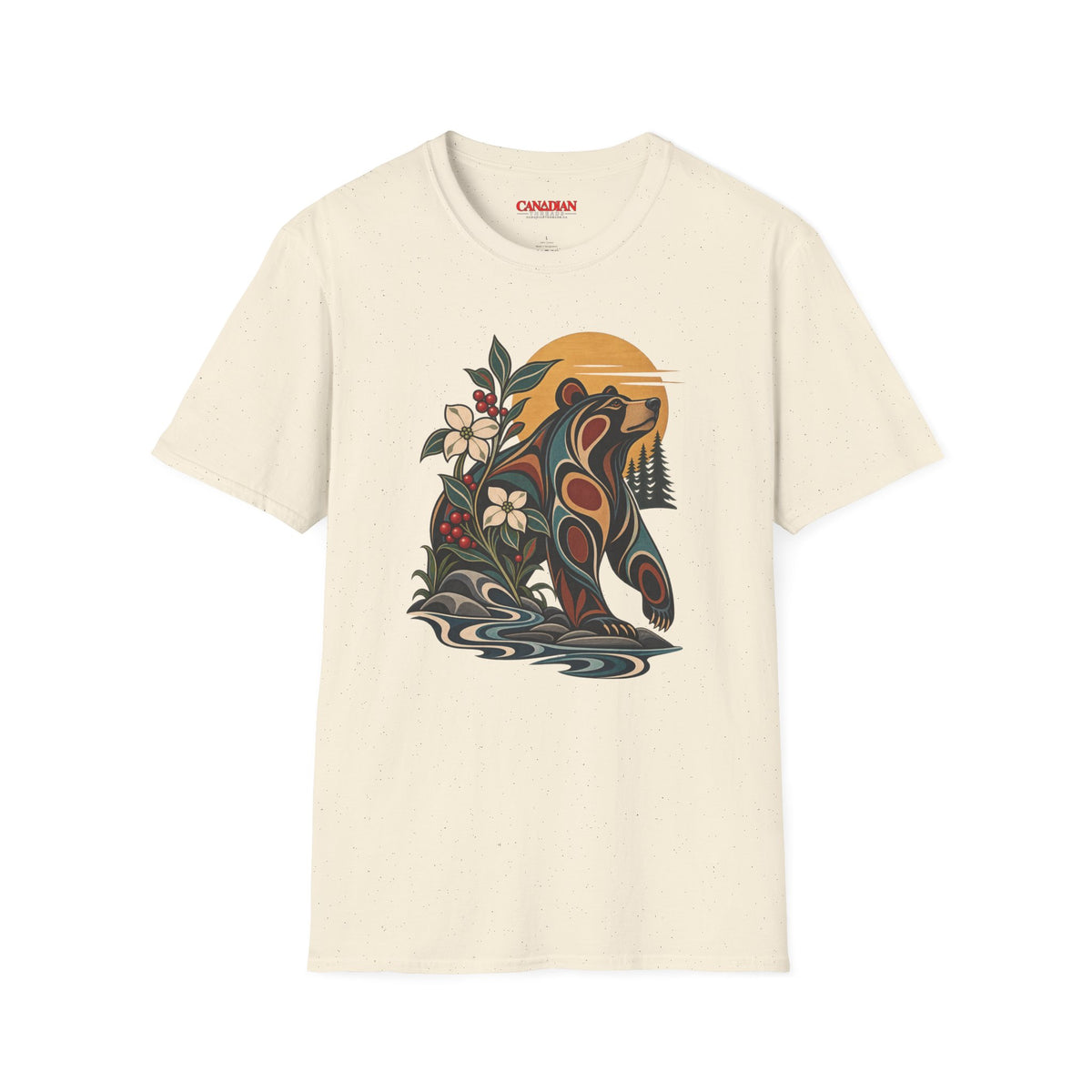 Canadian Aboriginal Bear Art T-Shirt