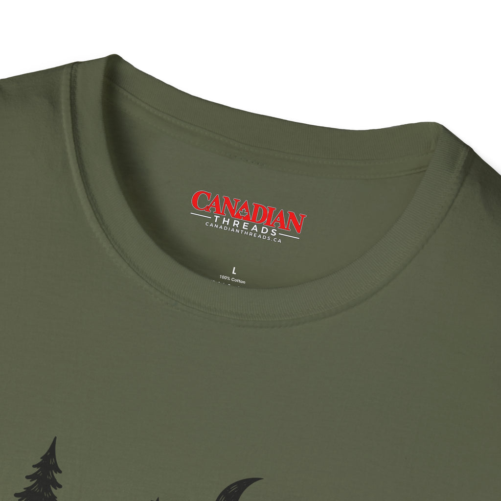 Campfire T-Shirt Outdoor Camping Tee