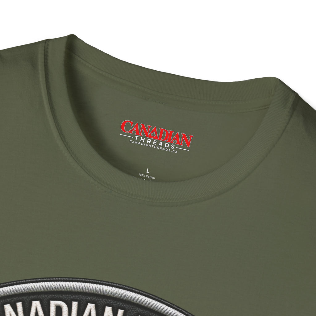 Canadian Forces T-Shirt — Maple Leaf Military Emblem Tee