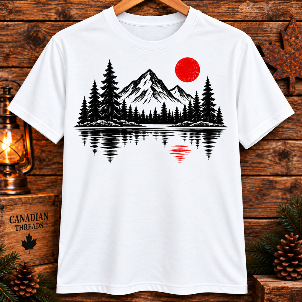 Mountain Lake Camping Tee