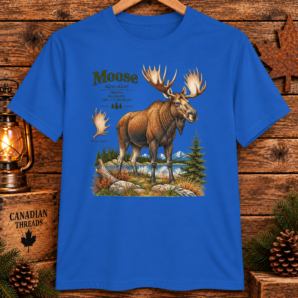 Vintage Wildlife Moose T-Shirt