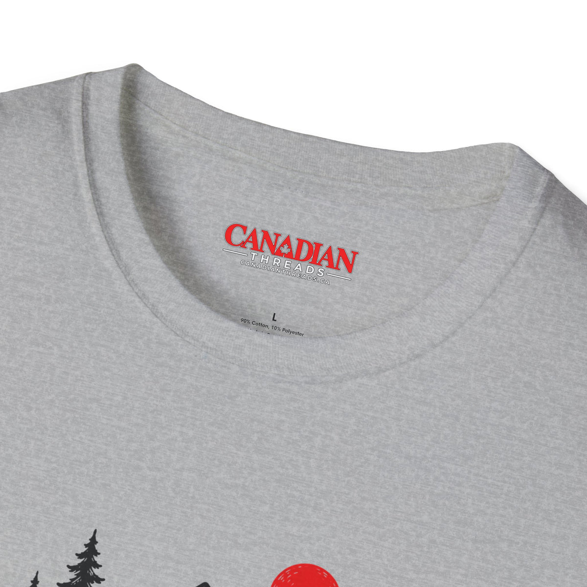 Mountain Lake Scenic Camping Tee