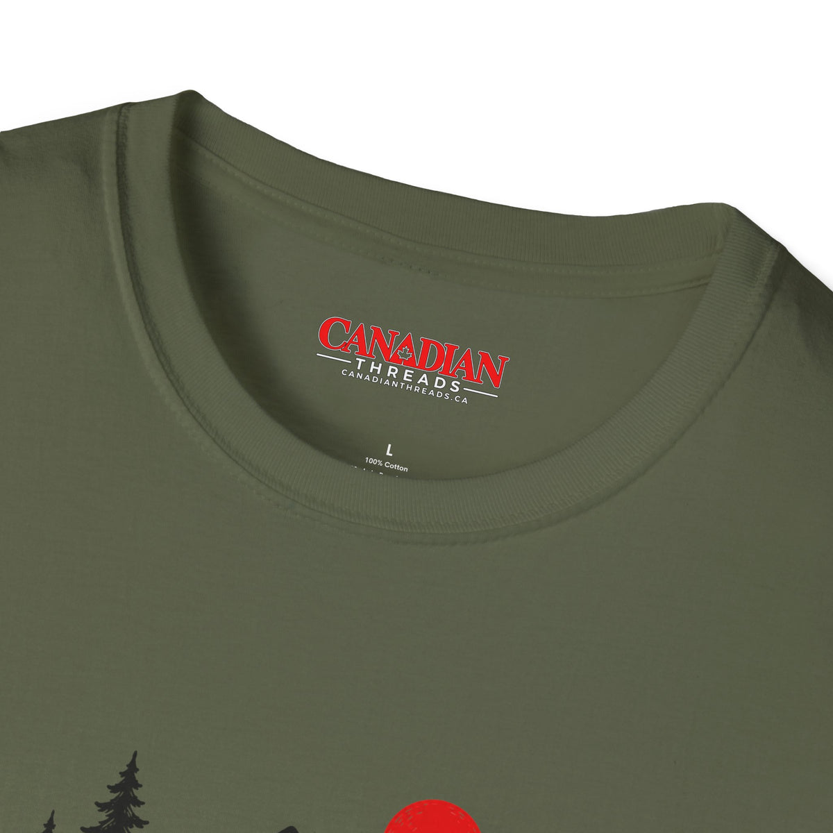 Mountain Lake Scenic Camping Tee