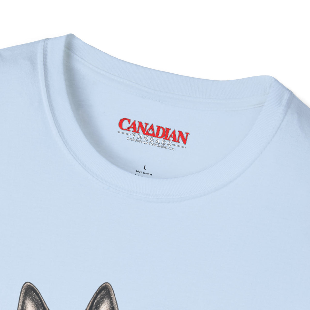 I Love German Shepherds T-Shirt – Cute Sitting German Shepherd Dog Tee