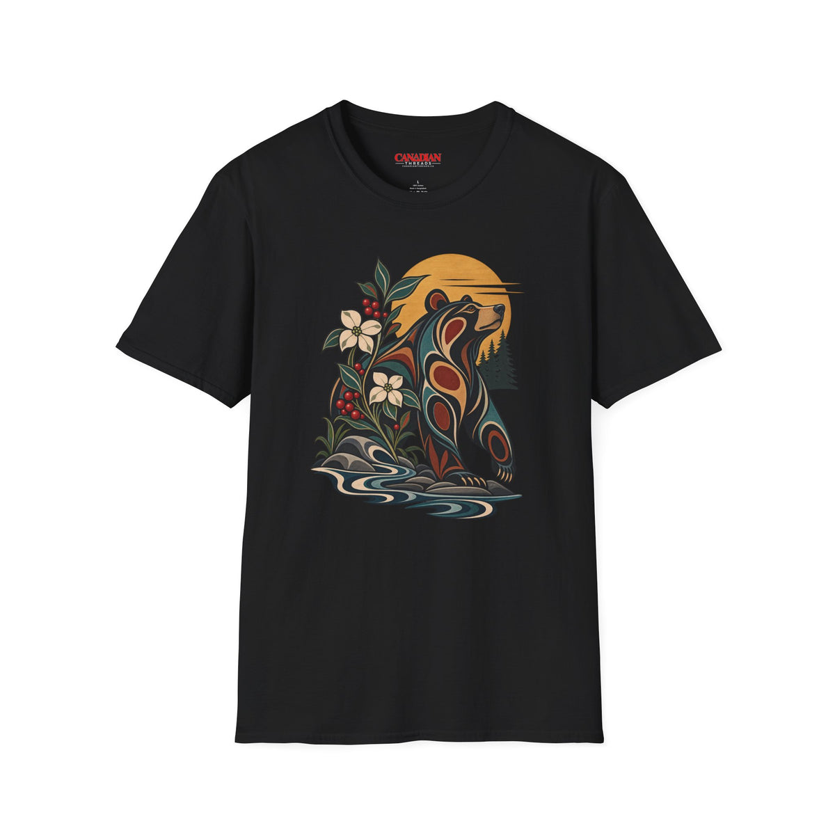 Canadian Aboriginal Bear Art T-Shirt