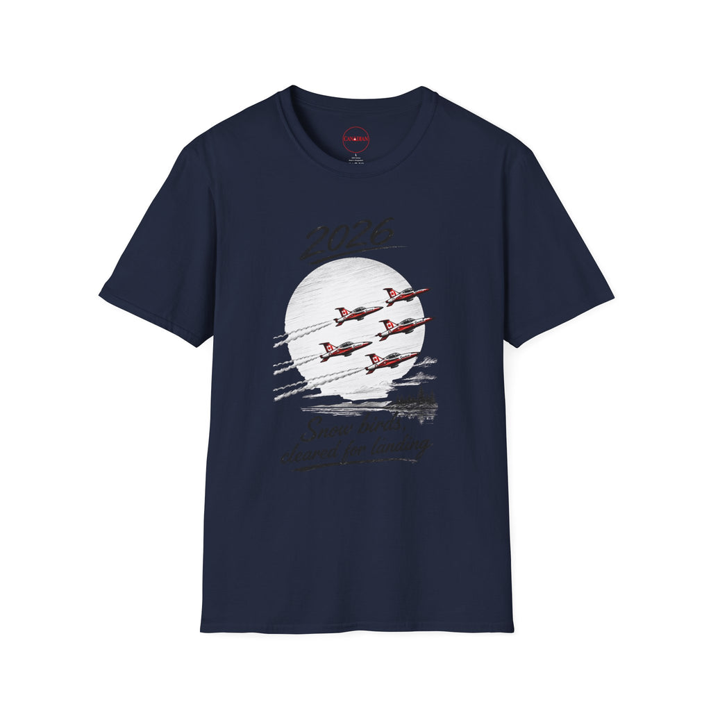 2026 Snowbirds Airshow T-Shirt — “Snowbirds, cleared for landing”