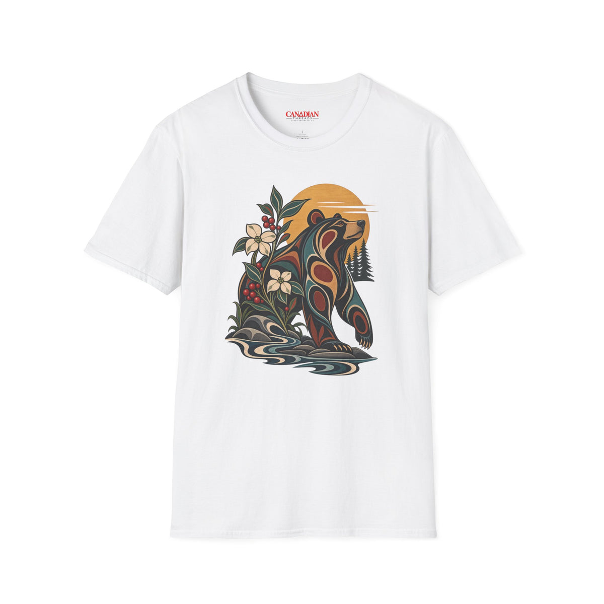 Canadian Aboriginal Bear Art T-Shirt