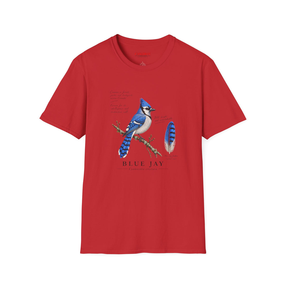 Blue Jay Bird T-Shirt